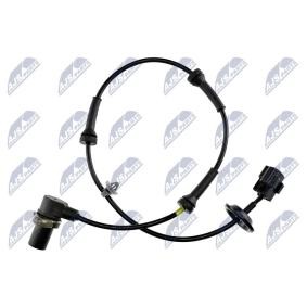 NTY HCA-DW-005 Capteur ABS CHEVROLET Aveo / Kalos 3/5 portes (T250, T255) 1.2 72 CV Essence