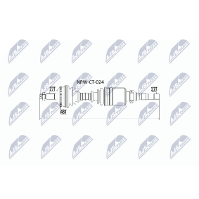 Compre Veio de transmissão da NTY NPW-CT-024 a um preço baixo por 135,00&nbsp;&euro;