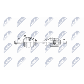 Compre Veio de transmissão da NTY NPW-HD-038 a um preço baixo por 164,79&nbsp;&euro;