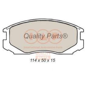 Bremsbeläge des Herstellers IAP QUALITY PARTS - Originalware Artikelnummer: 704-03097