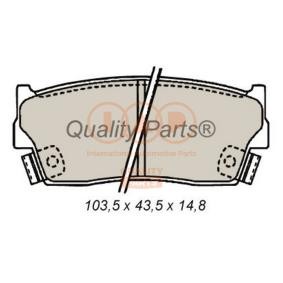 Bremsbeläge des Herstellers IAP QUALITY PARTS - Originalware Artikelnummer: 704-16050