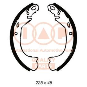 IAP QUALITY PARTS 705-05010 Maxilas de travão CHEVROLET TRANS SPORT