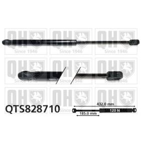 QUINTON HAZELL QTS828710 Gasfjeder, kaleche RENAULT
