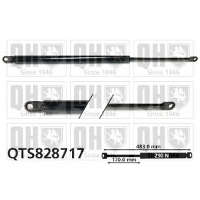 QUINTON HAZELL QTS828717 Gasfjeder, kaleche RENAULT