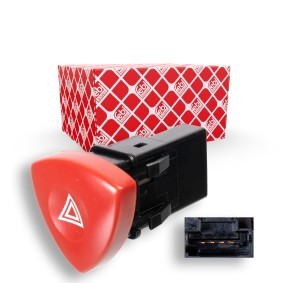 FEBI BILSTEIN 107792 Interruttore, lampeggiatore d'emergenza NISSAN