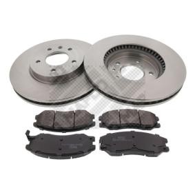 MAPCO 47713 Kit de travões CHEVROLET