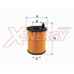AP XENERGY X1524529 Filtro de aceite CITROËN C4 Coupé (LA_) 1.6 90 cv Gasoleo