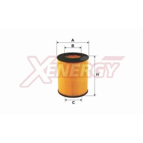 AP XENERGY X1524530 Filtro de aceite CITROËN C4 Coupé (LA_) 1.6 109 cv Motor otto
