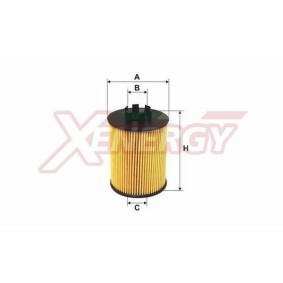 AP XENERGY X1524559 Filtro olio CHEVROLET Trax I (U200) 1.4 140 CV Motore a ciclo otto