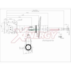 Compre Amortecedor da AP XENERGY X746333 a um preço baixo por 57,69&nbsp;&euro;