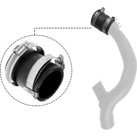 GATES 09-0914 Ladeluftschlauch FORD KUGA