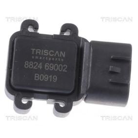 TRISCAN 8824 69002 Sensor de presión del aire de admisión SUZUKI SWIFT 2 (EA, MA)