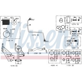 Acquista Kit montaggio turbocompressore da NISSENS 9300911 a buon mercato per soli 163,63&nbsp;&euro;