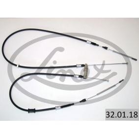 Compre Cabo de aço, travão de serviço da LINEX 32.01.18 a um preço baixo por 22,74&nbsp;&euro;