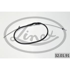 Compre Cabo de aço, travão de serviço da LINEX 32.01.91 a um preço baixo por 23,71&nbsp;&euro;