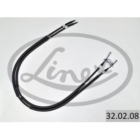 Compre Cabo de aço, travão de serviço da LINEX 32.02.08 a um preço baixo por 25,68&nbsp;&euro;