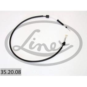LINEX 35.20.08 Bowdenzug RENAULT CLIO 1 (B/C57, 5/357)