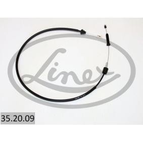 LINEX 35.20.09 Bowdenzug RENAULT CLIO 1 (B/C57, 5/357)