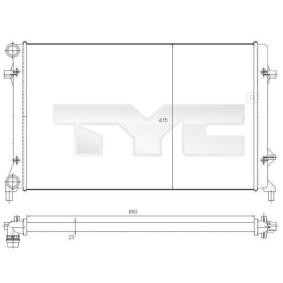 TYC 702-0025 Kylare VW Passat Sedan (3C2) 2.0 150 hk Bensinmotor
