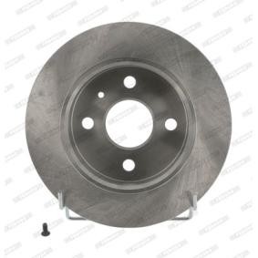 FERODO DDF1043 Bromsskivor OPEL Astra Classic Caravan (A04) 1.4 90 hk Bensinmotor