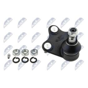 NTY ZSD-VW-002 Testina braccio oscillante SKODA ROOMSTER (5J) 1.6 105 CV Motore a ciclo otto