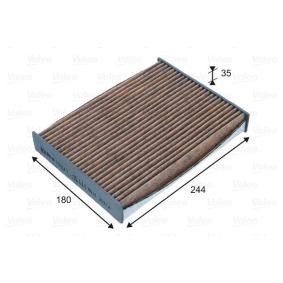 Osta Suodatin, sisäilma VALEO:llä 701047 edullisesti hintaan 80,60&nbsp;&euro;