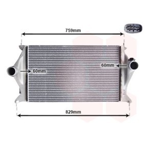 VAN WEZEL 82004337 Intercooler HYUNDAI ix55