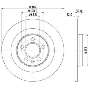 MINTEX MDC2876C Bremsscheiben VOLVO XC40 (536) 2.0 190 PS Otto