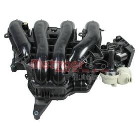 METZGER 2100068 Innsugningsmanifold MAZDA 3 (BK) 2.0 150 hk Bensinmotor