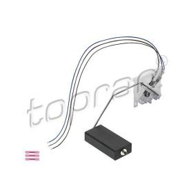 TOPRAN 622 452 Bóia de combustível SEAT LEON