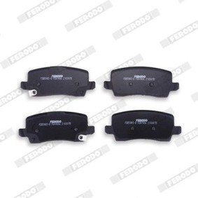 FERODO FSL435 Bromsbelägg HYUNDAI ACCENT 1 (X-3) 1.3 60 hk Bensinmotor