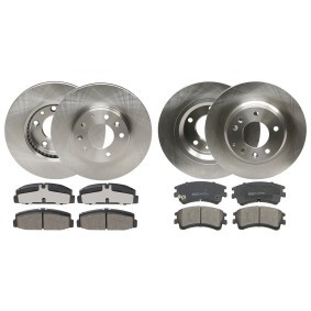 RIDEX 3405B0361 Kit disque et plaquette de frein MAZDA 6 Hatchback (GG)