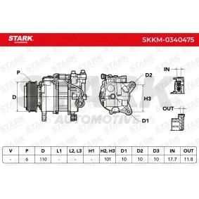 Klimakompressor für MINI von STARK