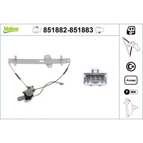 VALEO 851882 Elhiss strömställare HONDA CR-V 2 (RD) 2.0 150 hk Bensinmotor