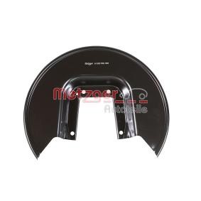 METZGER 6115289 Chapa protectora de disco de freno PEUGEOT