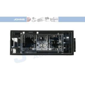 JOHNS 60 09 87-96 Kennzeichenbeleuchtung RENAULT Megane 3 Schrägheck (BZ0/1_) 1.9 131 PS Diesel