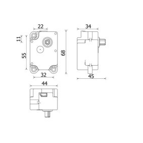 VOLVO Stellmotor für Temperaturklappe MAHLE AA 71 000P