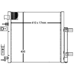 Acquista Condensatore climatizzatore da MAHLE AC 128 000S a buon mercato per soli 129,30&nbsp;&euro;
