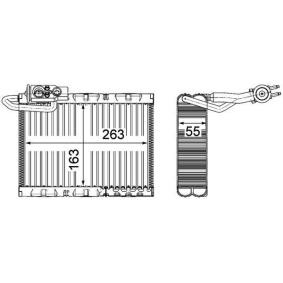 MAHLE AE 126 000P Evaporatore climatizzatore PEUGEOT