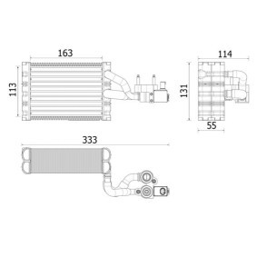 Acquista Evaporatore climatizzatore da MAHLE AE 162 000P a buon mercato per soli 376,39&nbsp;&euro;