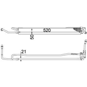 MAHLE CLC 106 000P Radiateur d'huile, direction VW