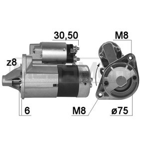 MESSMER 220194A Motor de arranque SUZUKI BALENO Ranchera familiar (EG) 1.3 86 cv Motor otto