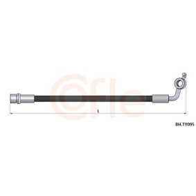 COFLE BH.SU009 Latiguillos de freno SUZUKI Grand Vitara 2 SUV (JT, TE, TD) 1.9 129 cv Gasoleo