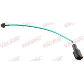 QUICK BRAKE WS 0107 B Alarmkontakt bremsebeleggslitasje BMW 7-serie