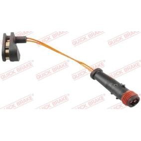 Compre Contacto avisador, desgaste da pastilha de travão da QUICK BRAKE WS 0229 B a um preço baixo por 4,60&nbsp;&euro;