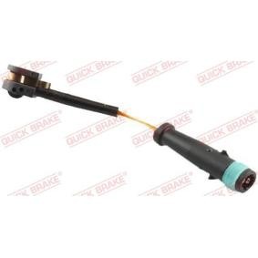 Compre Contacto avisador, desgaste da pastilha de travão da QUICK BRAKE WS 0266 B a um preço baixo por 3,45&nbsp;&euro;