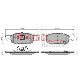 Køb Bremseklodser af METZGER 1170859 til den lave pris 225,68&nbsp;kr.