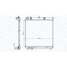 MAGNETI MARELLI 350213173500 Kühler CITROËN C3 II (SC_) 1.6 75 PS Diesel