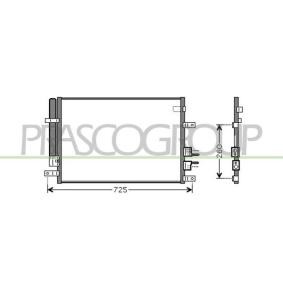 PRASCO AA090C001 Klimakondensator ALFA ROMEO 159 Sportwagon (939) 1.9 160 PS Otto
