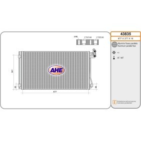 Acquista Condensatore climatizzatore da AHE 43835 a buon mercato per soli 291,22&nbsp;&euro;
